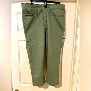 Capri Jeans 21 inch inseam olive